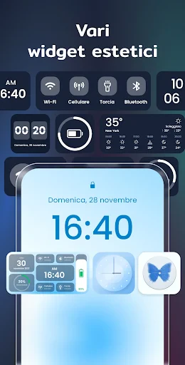 Widget e Temi: iWidgets screenshot