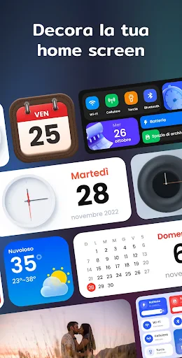 Widget e Temi: iWidgets screenshot
