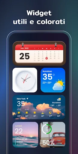 Widget e Temi: iWidgets screenshot