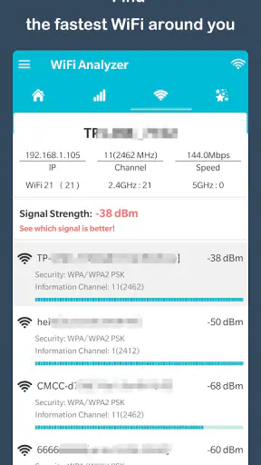 WiFi Analyzer Pro - WiFi Test screenshot