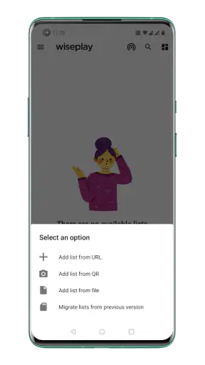 Wiseplay screenshot