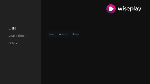 Wiseplay screenshot