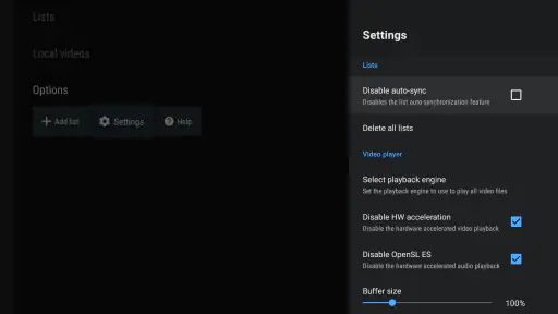 Wiseplay screenshot