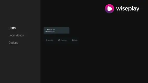 Wiseplay screenshot