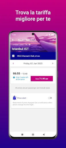 Wizz Air – Prenota Voli screenshot