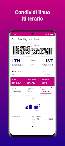 Wizz Air – Prenota Voli screenshot
