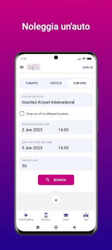 Wizz Air – Prenota Voli screenshot