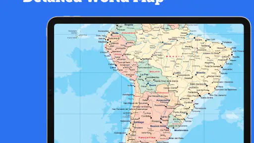 World Map Pro screenshot