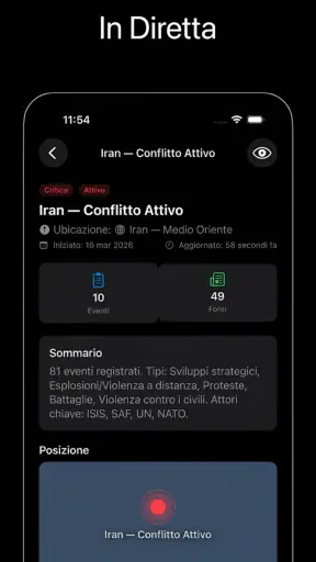 World Monitor App screenshot