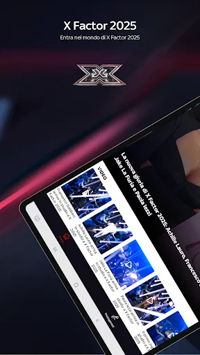 X Factor 2025 screenshot