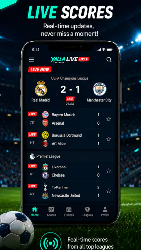 Yalla Live Football screenshot