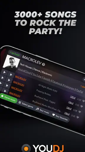 YouDJ - Facile app per DJ screenshot