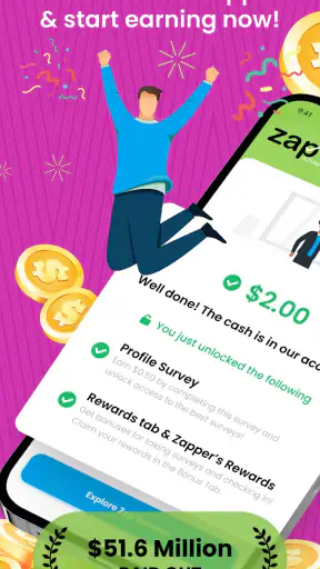 Zap Surveys: Earn Easy Money screenshot
