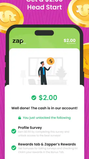Zap Surveys: Earn Easy Money screenshot