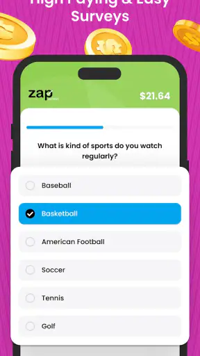 Zap Surveys: Earn Easy Money screenshot