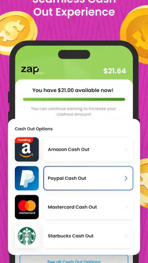 Zap Surveys: Earn Easy Money screenshot