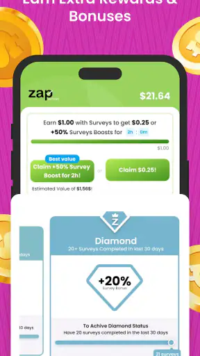 Zap Surveys: Earn Easy Money screenshot