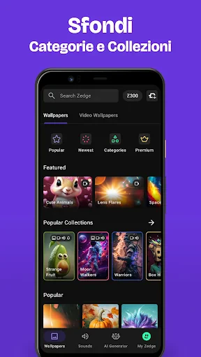 ZEDGE™ Suonerie, Sfondi screenshot