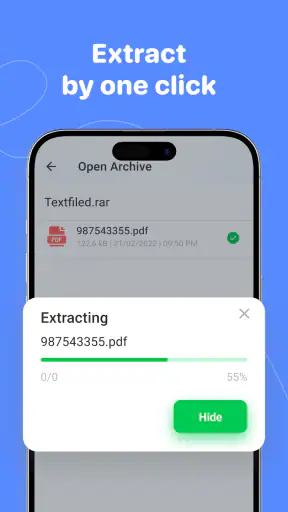 ZipSafe Archivier & Extractor screenshot