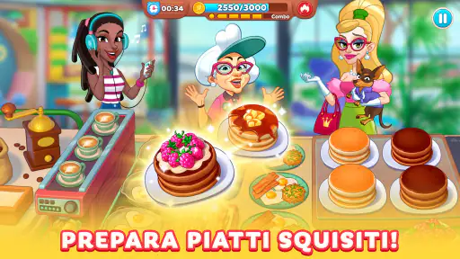 Сhef & Friends gioco di cucina screenshot