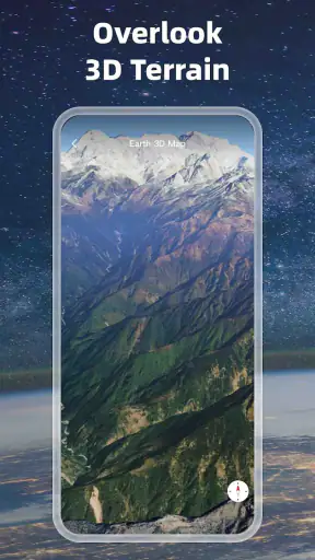 3D地図地球-衛星マップ-路線図計画 screenshot