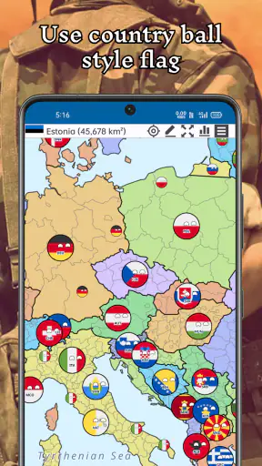 A+ 世界地図エディター screenshot