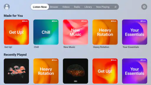 AirTune App Music Player TV screenshot
