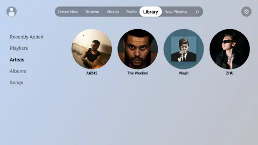 AirTune App Music Player TV screenshot