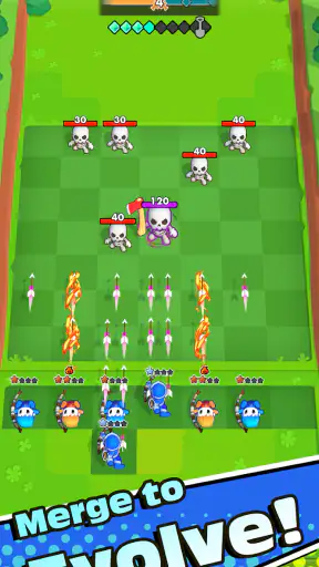 AmaZeus: Merge & Shoot screenshot