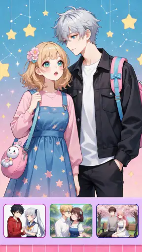 Anime Couple: Avatar Maker screenshot