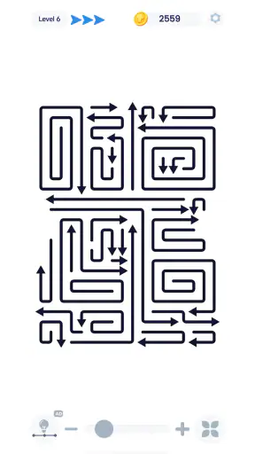 Arrow GO! Arrow Flow Puzzle screenshot