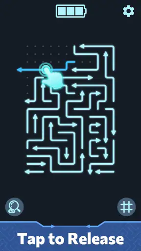 Neon Lines: Tap & Clear screenshot