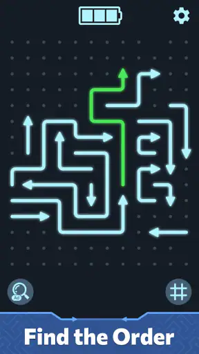 Neon Lines: Tap & Clear screenshot