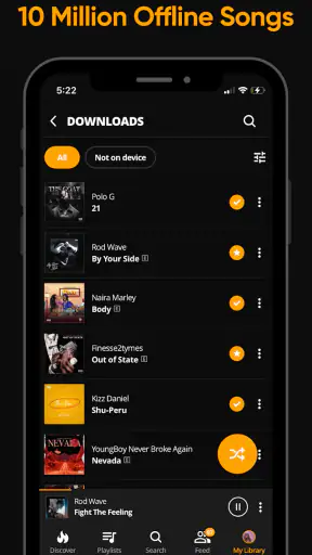 Audiomack：ミュージックダウンローダー screenshot