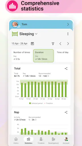Baby Daybook - 授乳ノート。育児記録 screenshot