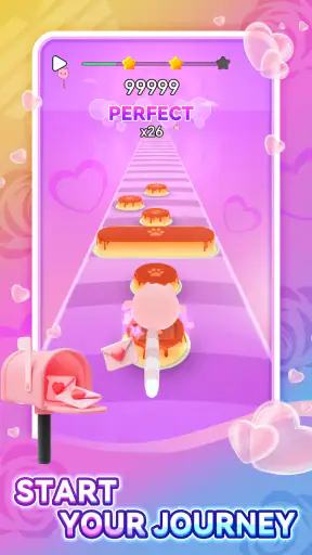 BeatCats:ホッピングタイル人気音楽ビートリズムゲーム screenshot