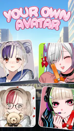 Anime Avatar: Cute OC screenshot