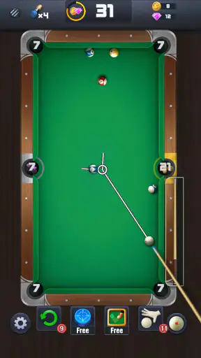 Billiard Hero-Rescue ビリヤード screenshot