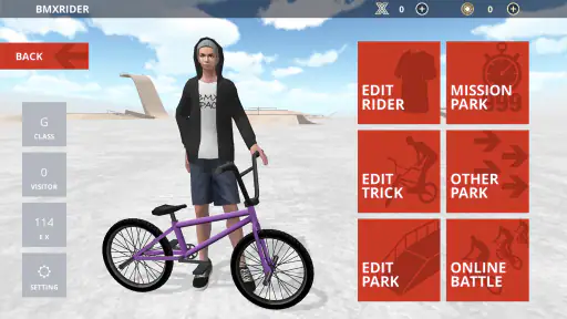 BMX Space screenshot