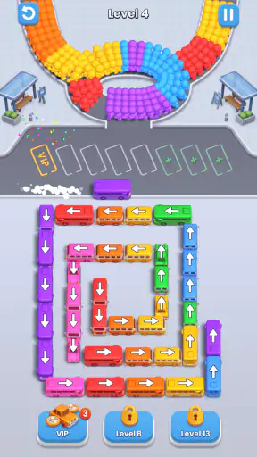 Bus Fever Party: バスのゲーム screenshot