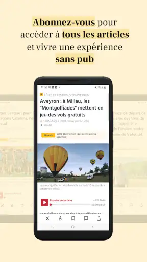 Centre Presse Aveyron - Actus screenshot