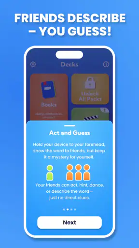 Charades Guess Game — Guessly screenshot