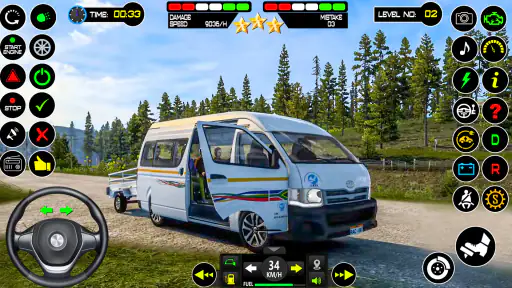 City Van Game Simulator 3D screenshot