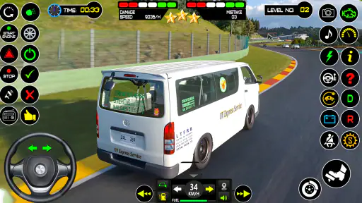 City Van Game Simulator 3D screenshot