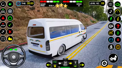 City Van Game Simulator 3D screenshot