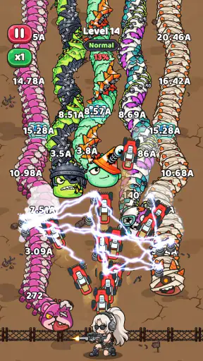 Clash of Segments screenshot