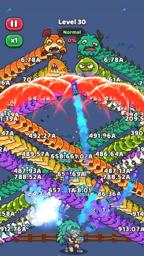 Clash of Segments screenshot