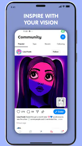 Color Dream - Paint & Coloring screenshot