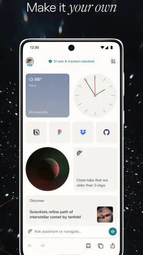Comet: AIブラウザ＆アシスタント screenshot
