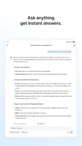 DeepSeek - AI アシスタント screenshot
